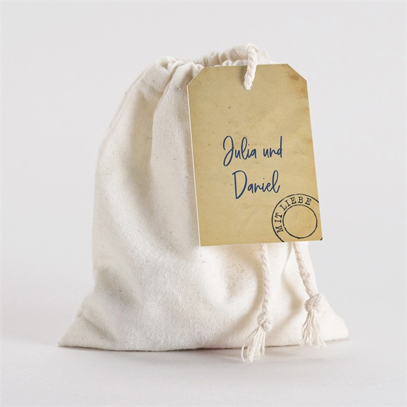 Geschenkbeutel Hochzeit Hochzeitstelegramm ref.N291423