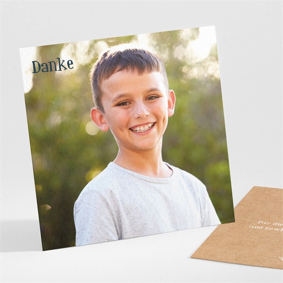 Dankeskarte Konfirmation Meine Konfirmation - Quadrat ref.N301501
