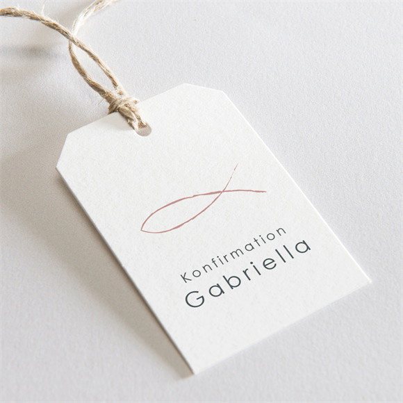 Geschenkanhänger Konfirmation Kirchliche Feier ref.N291703