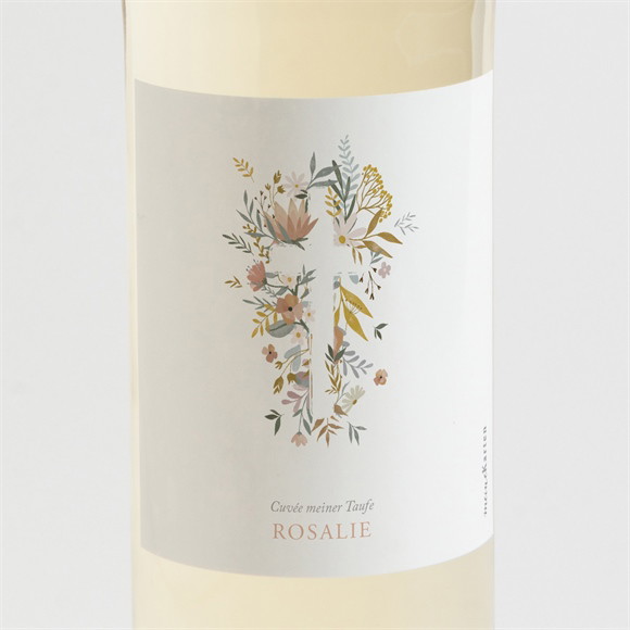 Flaschenetikett Taufe Freude pur ref.N3001954