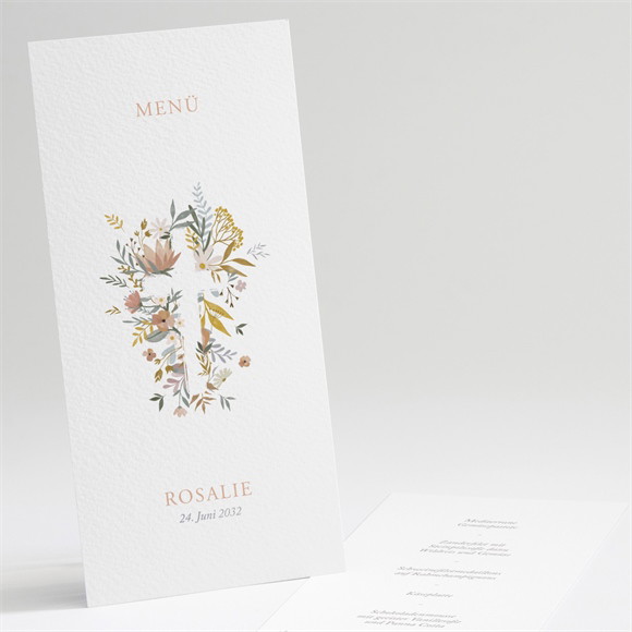 Menükarte Taufe Freude pur ref.N221276