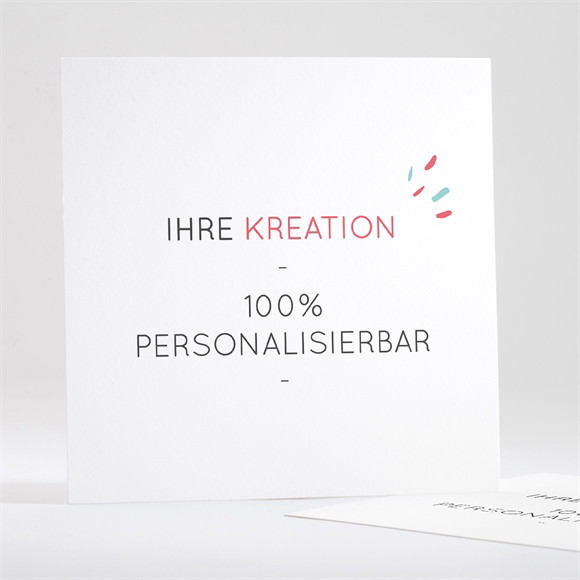 Weihnachtskarte Blanco - 13,5x13,5cm (N351456) ref.N351456