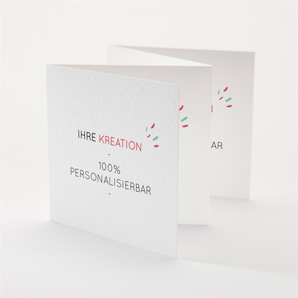 Weihnachtskarte Blanco - 10x10cm (N831182) ref.N831182