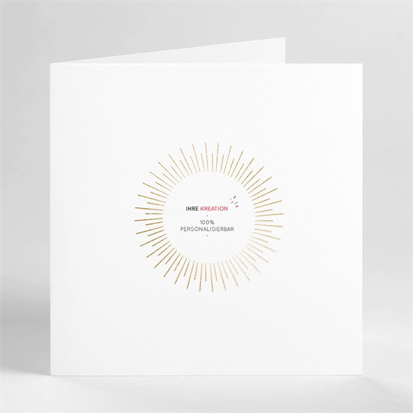 Weihnachtskarte Blanco - 15x15cm (N461103) ref.N461103