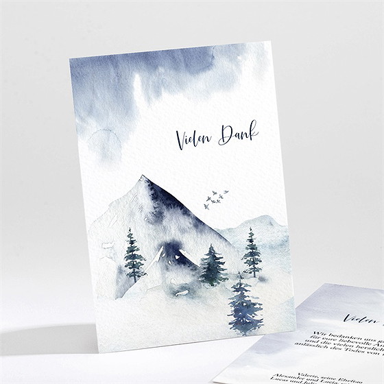 Trauerdanksagung Wintertraum