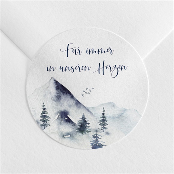 Aufkleber Trauer Wintertraum ref.N3601798