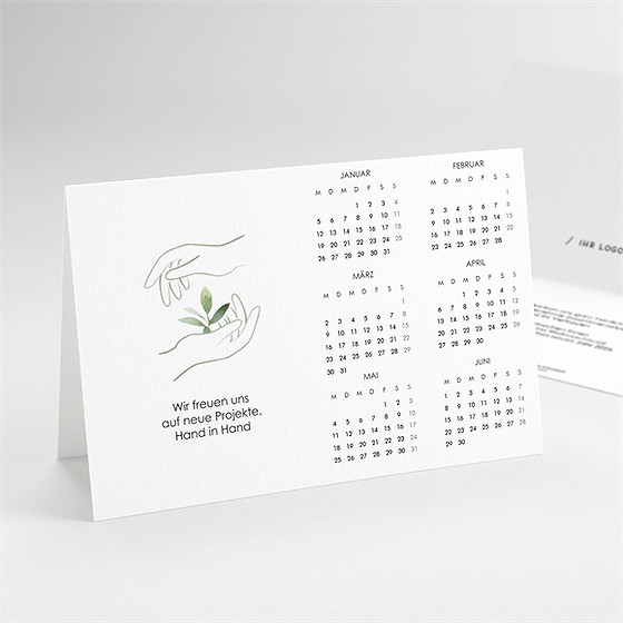 Weihnachtskarte Neue Projekte - Kalender