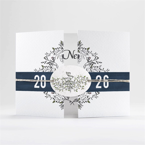 Weihnachtskarte Florale Überraschung ref.N70198