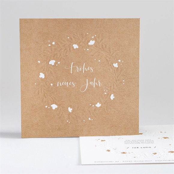 Weihnachtskarte Baumwollblüten ref.N351161