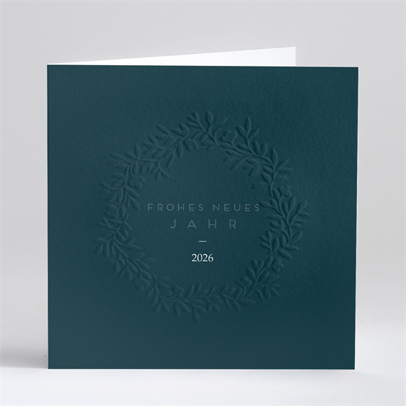 Weihnachtskarte Dezente Prägung ref.N46159
