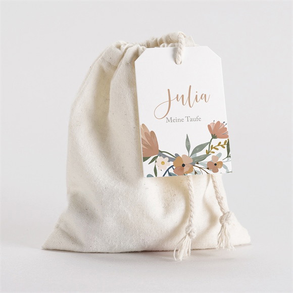 Geschenkbeutel Taufe Sanfte Poesie ref.N291593