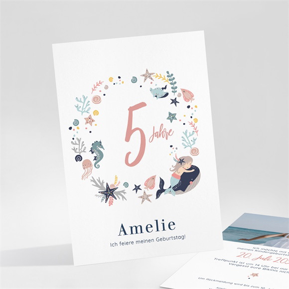 Geburtstagseinladung Unterwasserwelt ref.N25186