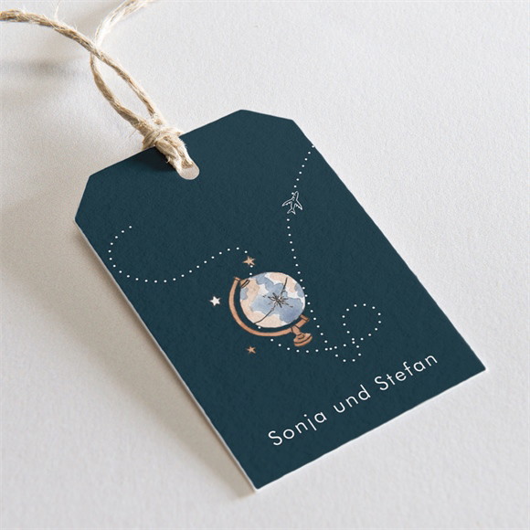 Geschenkanhänger Hochzeit Hochzeitsreise ref.N291307