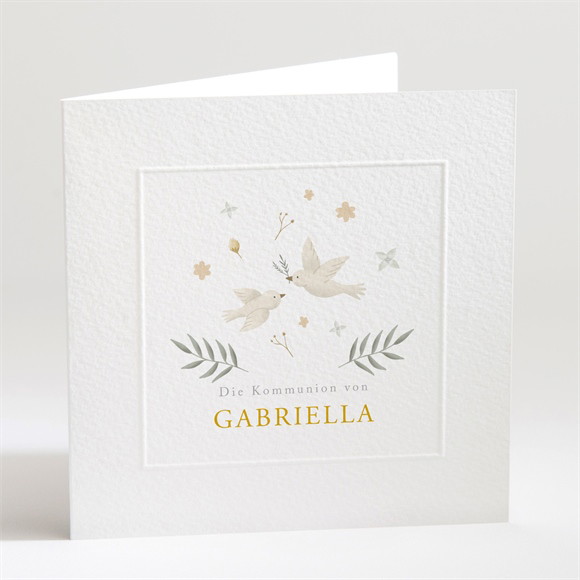 Einladung Kommunion Wahrhaftigkeit - Prägung ref.N451585