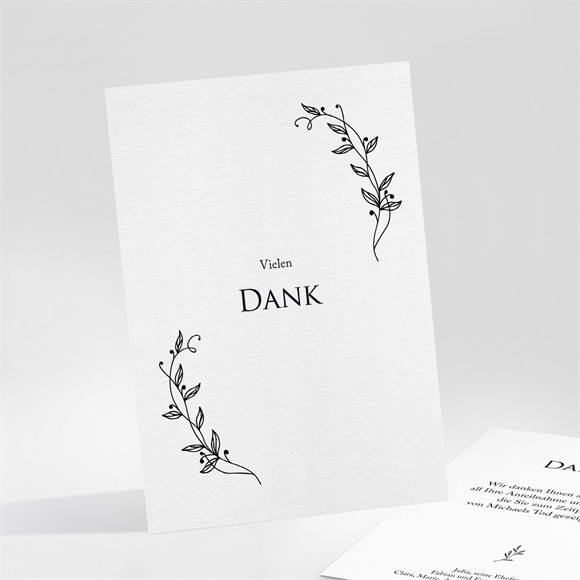 Trauerdanksagung Dankbarkeit ref.N251107