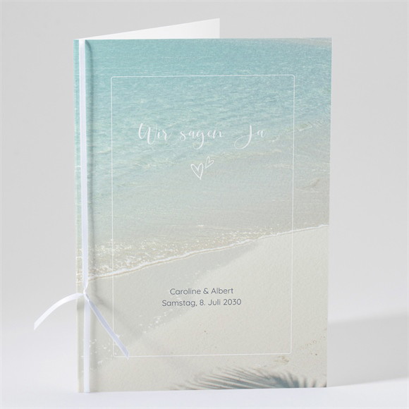Kirchenheft Hochzeit Strandhochzeit ref.N491320