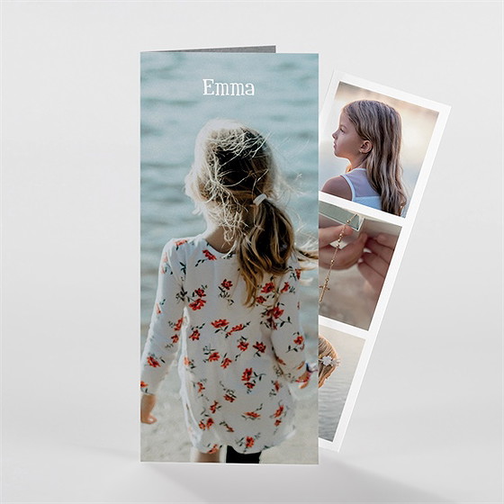 Einladung Kommunion Kommunionssymbole-Fotostreifen