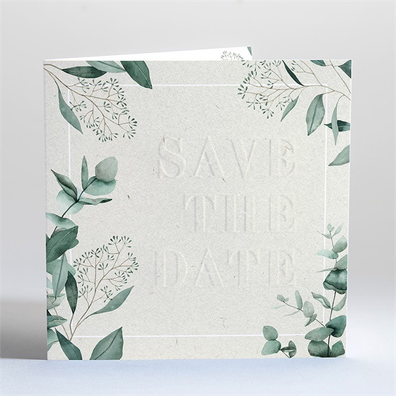 Hochzeitseinladung Wild - Prägung