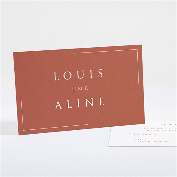 Antwortkarte Hochzeit Lovestory ref.N161223