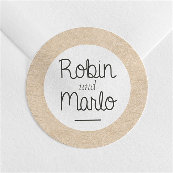 Sticker Geburt Unsere Zwillinge