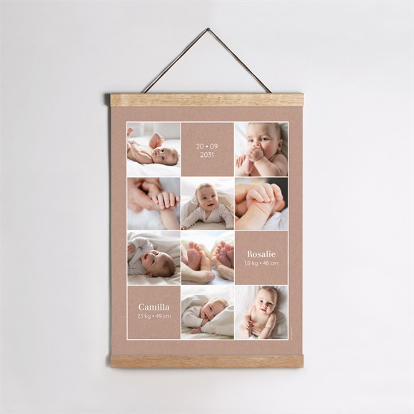 Geburtsposter Unsere süßen Kleinen ref.N260200