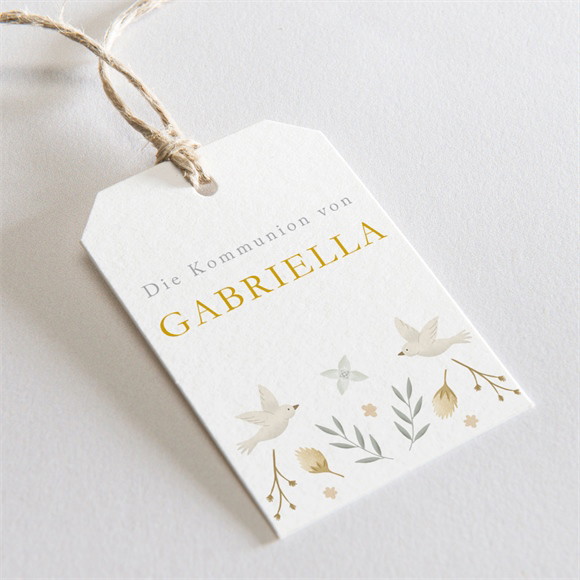 Geschenkanhänger Kommunion Wahrhaftigkeit ref.N291591