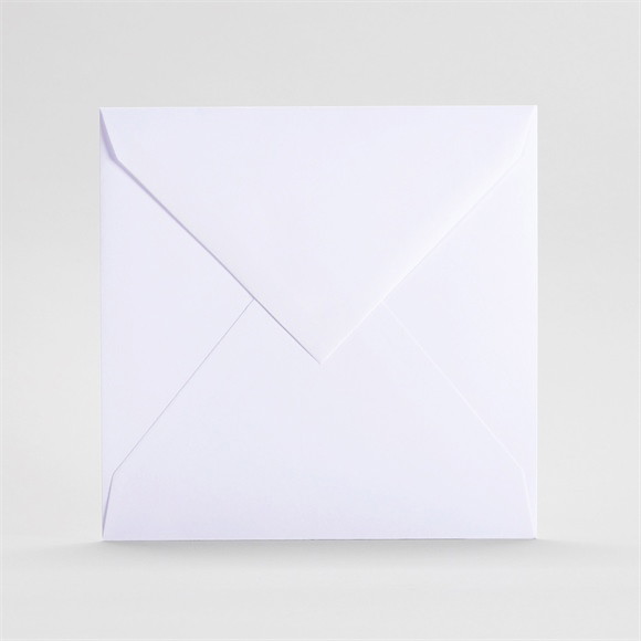 Briefumschläge Weiß 16,2x16,2cm (gr. Quadrat) ref.B04Weiß