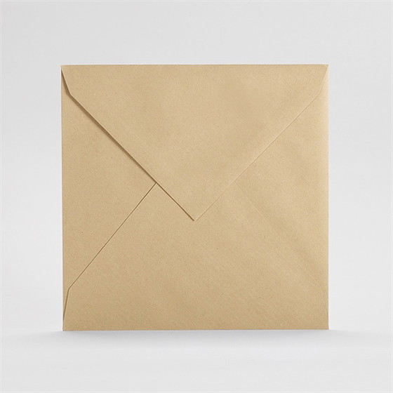 Briefumschläge Kraft 16,2X16,2Cm (Gr. Quadrat