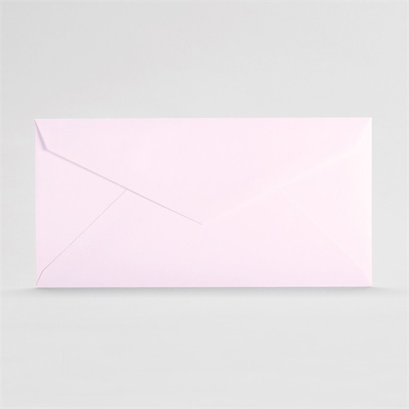 Briefumschläge Rosa 22x11cm (Standard Quer) réf.B07Rosa