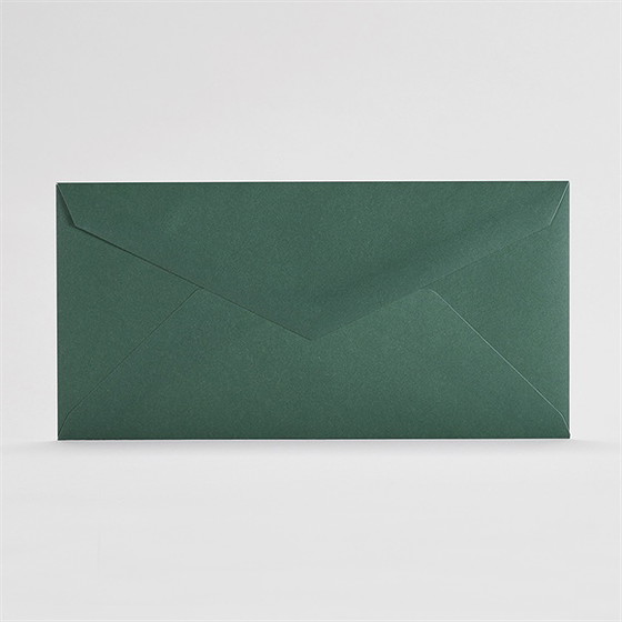 Briefumschläge Grün 22X11cm (Standard Quer)