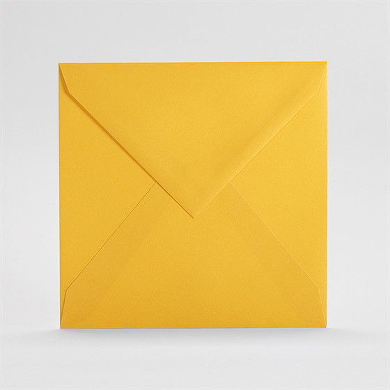 Briefumschläge Gelb 16,2X16,2Cm (Gr. Quadrat)