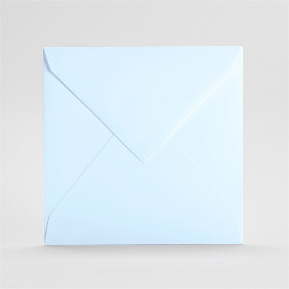 Briefumschläge Hellblau 16,2x16,2cm (gr Quad) ref.B04Azurblau