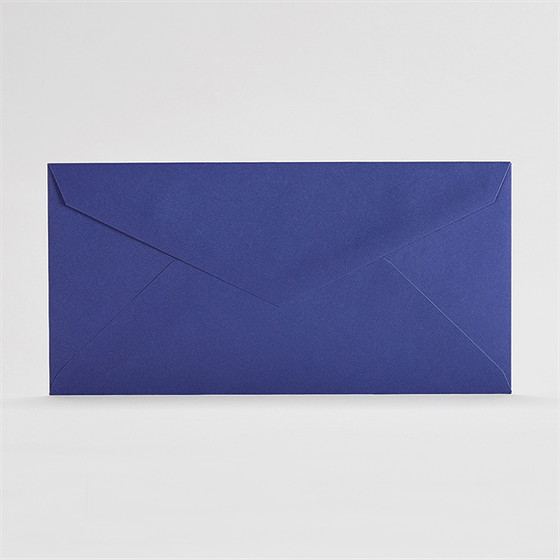 Briefumschläge blau 22x11cm (standard quer)