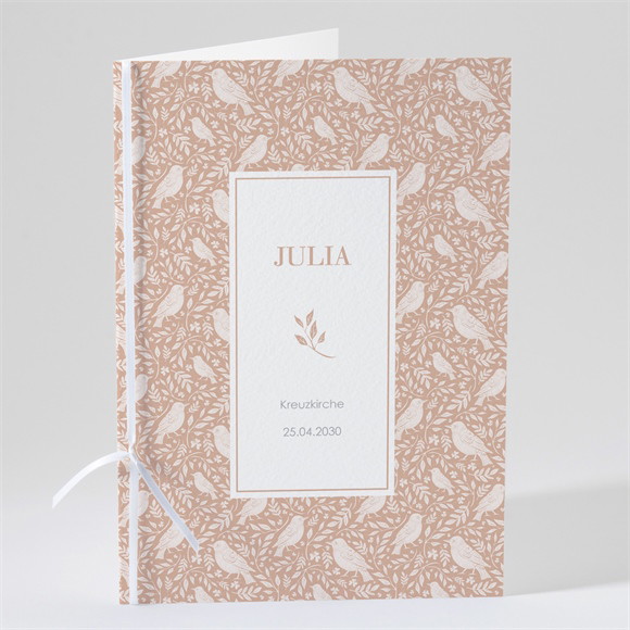 Kirchenheft Taufe Kleines Vögelchen ref.N491411