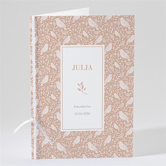 Kirchenheft Taufe Kleines Vögelchen