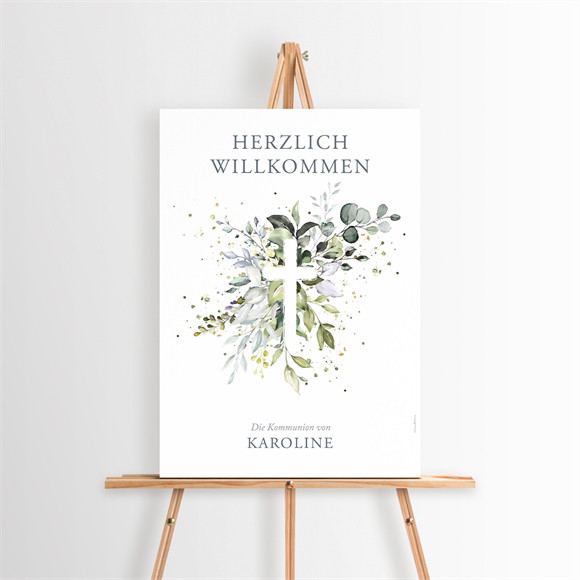 Willkommensschild Kommunion Hoffnung ref.N260278