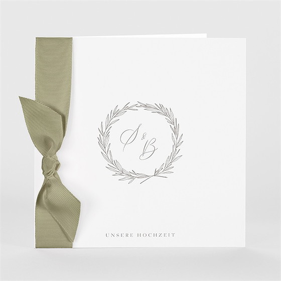 Hochzeitseinladung filigrane eleganz