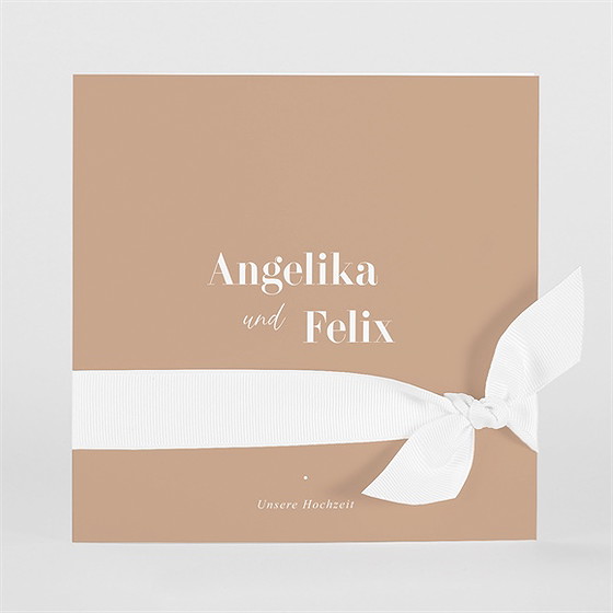 Hochzeitseinladung Engagiert