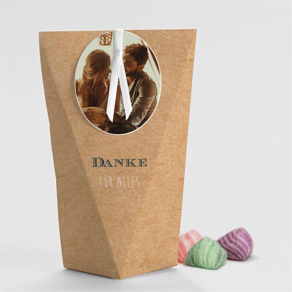 Geschenkbox Hochzeit Postkarte - Schachtel ref.N520213