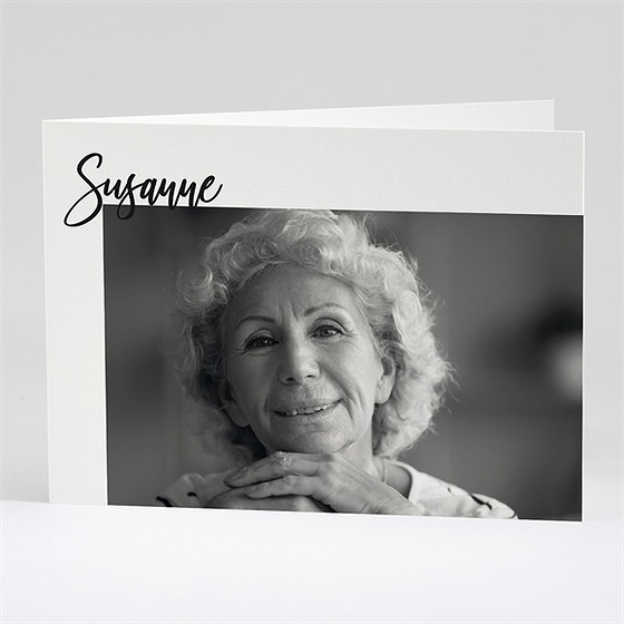 Trauerdanksagung Auf Immer Und Ewig -Klappkarte