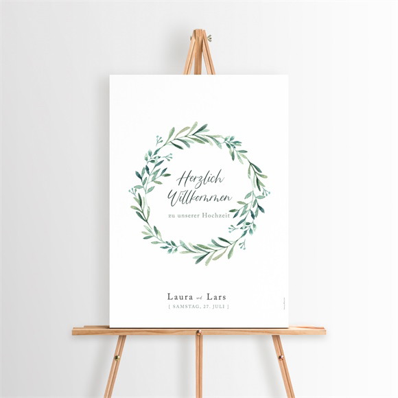 Willkommensschild Hochzeit Liebessamen ref.N260154