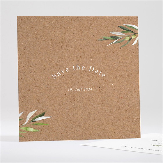 Save The Date Karte Provence