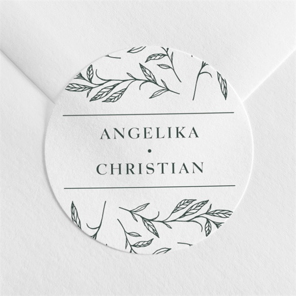 Aufkleber Hochzeit Du und Ich ref.N3601960