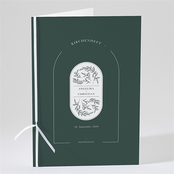 Kirchenheft Hochzeit du und ich