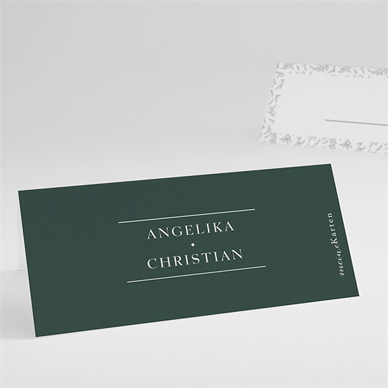 Tischkarte Hochzeit Du Und Ich