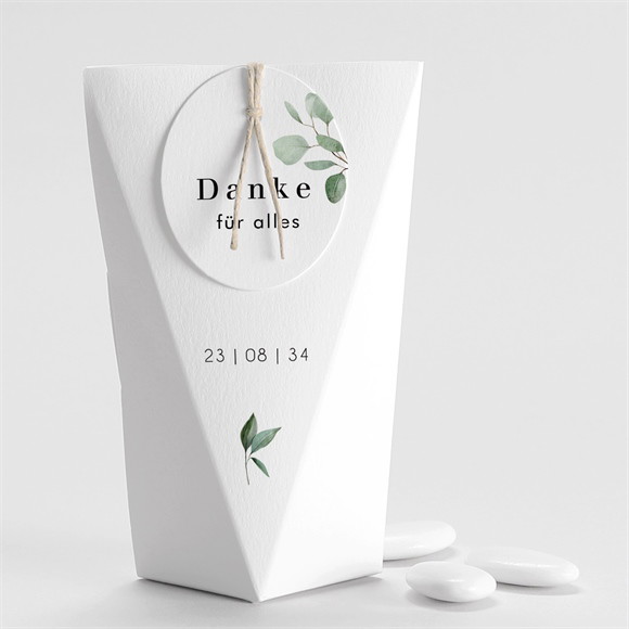 Geschenkbox Hochzeit Blumenverzier - Schachtel ref.N520397