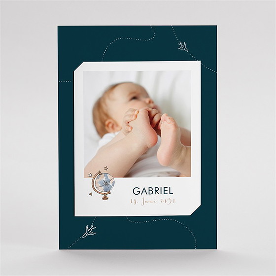 Geburtskarte Mein Erster Reisepass - Duo