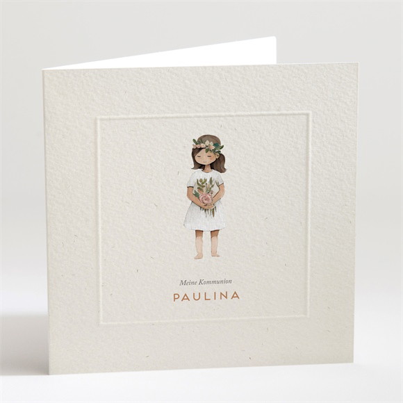 Einladung Kommunion Blumenmädchen ref.N451592