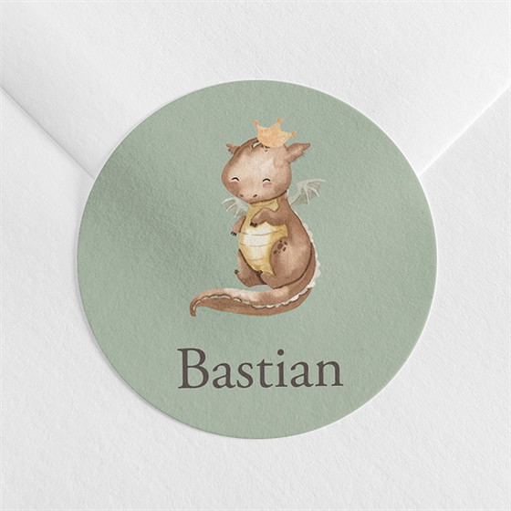 Sticker Geburt Kleiner Drache