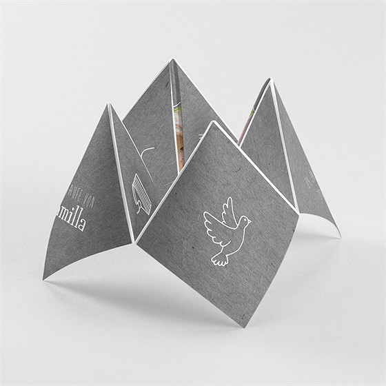 Einladung Taufe Symbolisch - Origami